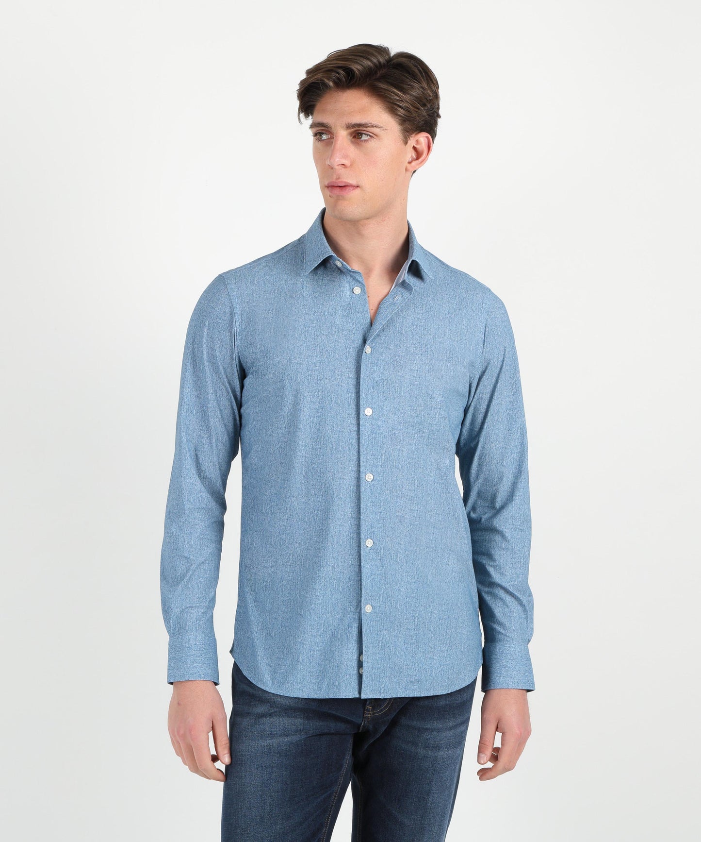 ARCHIVIUM camicia collo semi francese tailor