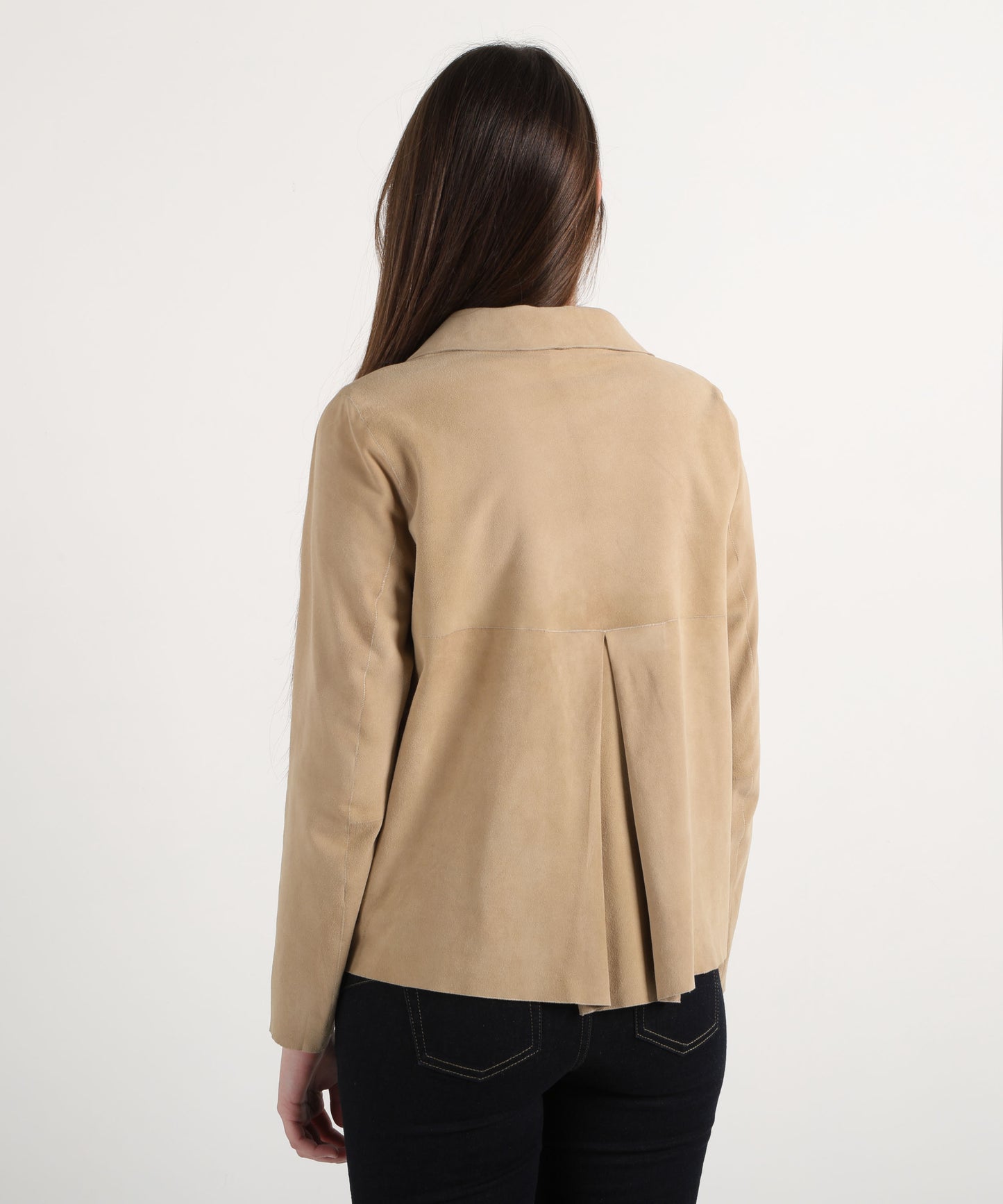 THE JACKIE LEATHERS Giacca in camoscio