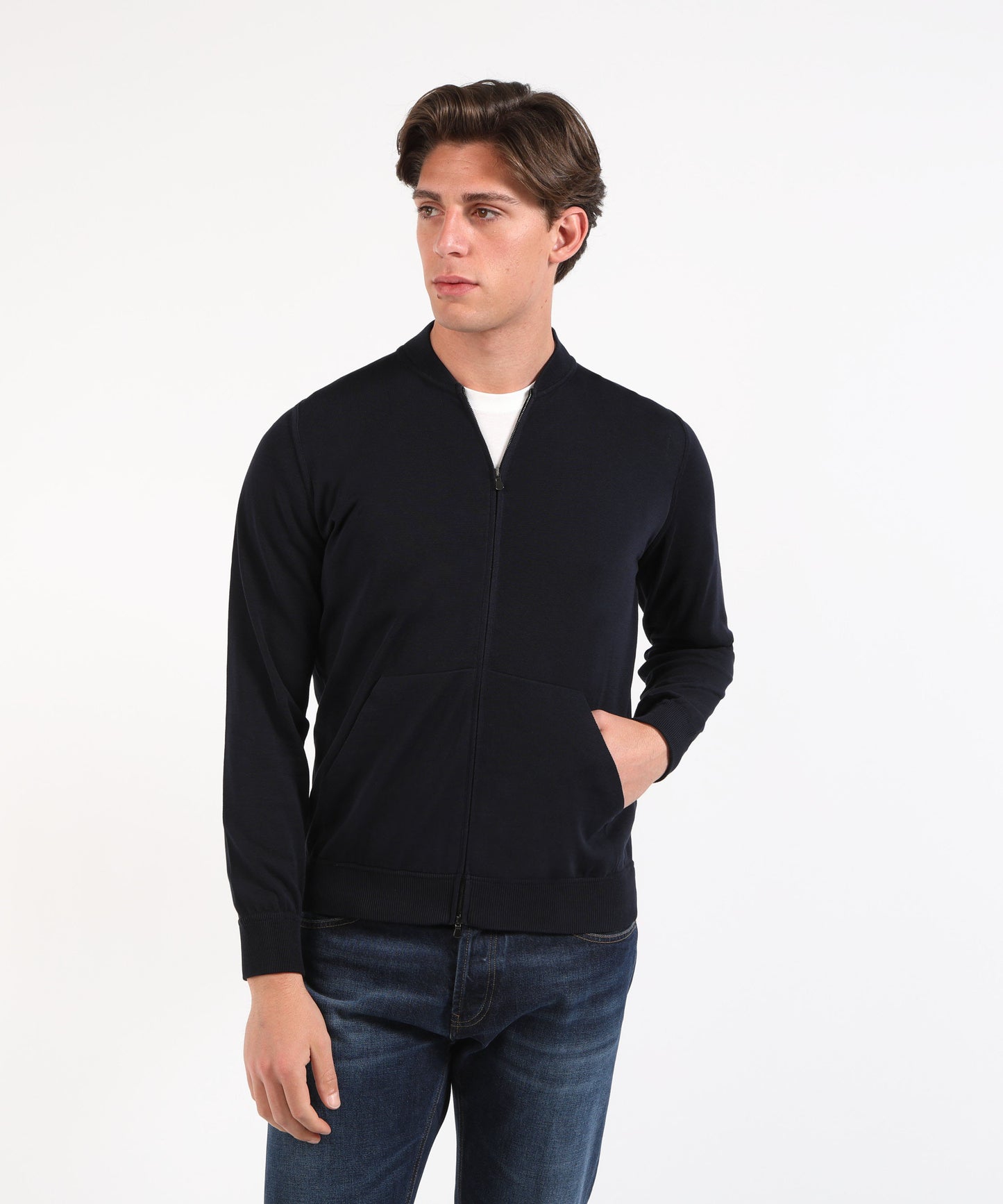 FILIPPO DE LAURENTIIS bomber con zip