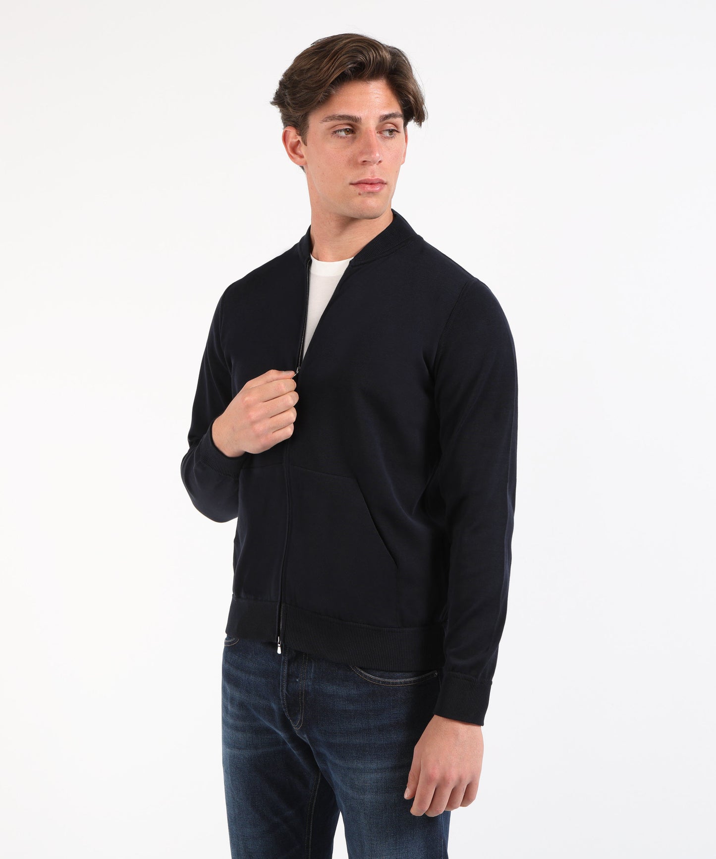 FILIPPO DE LAURENTIIS bomber con zip
