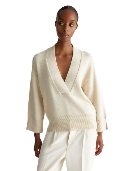 LIUJO Maglia scollo a V