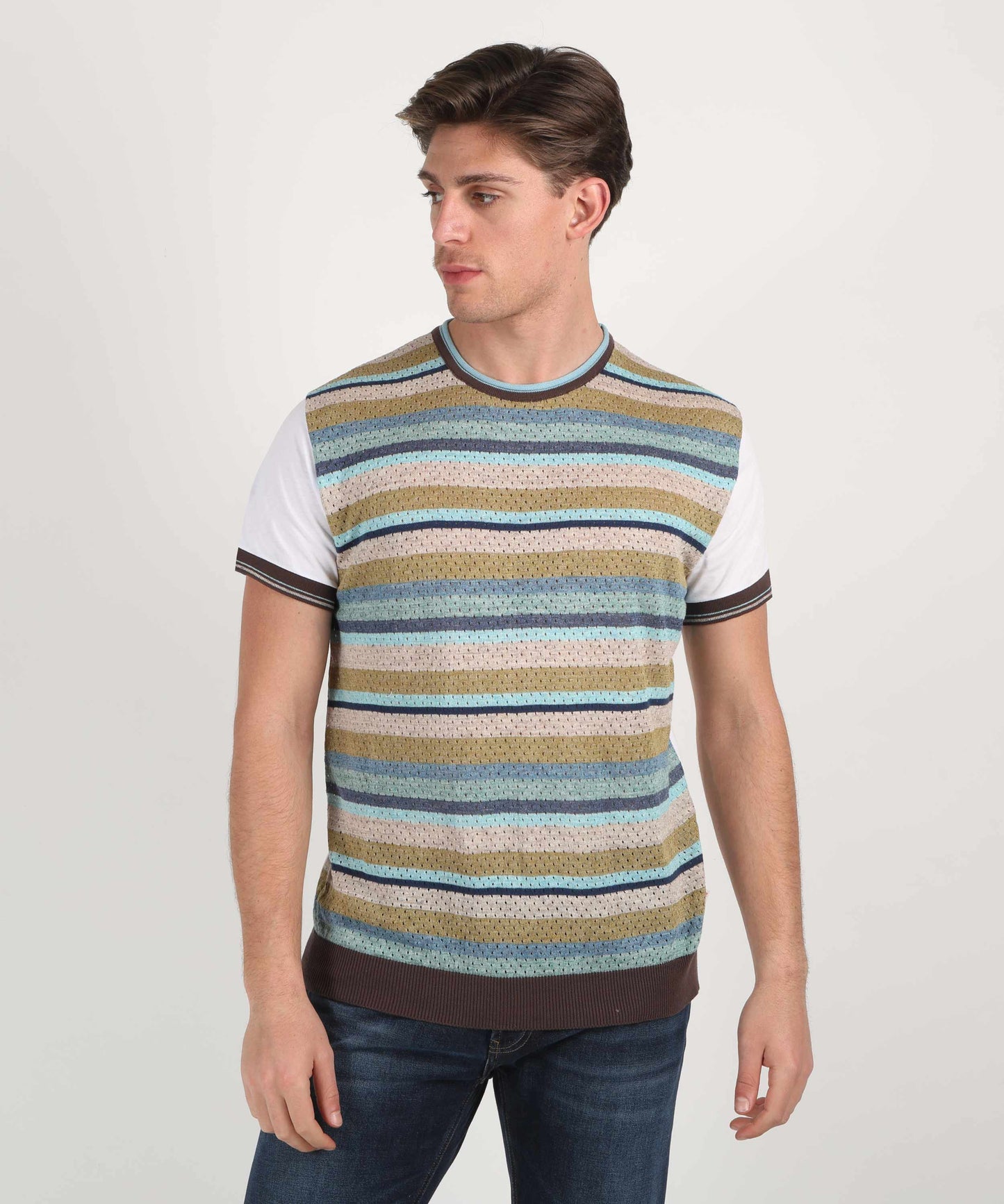 BOB T-shirt misto lino