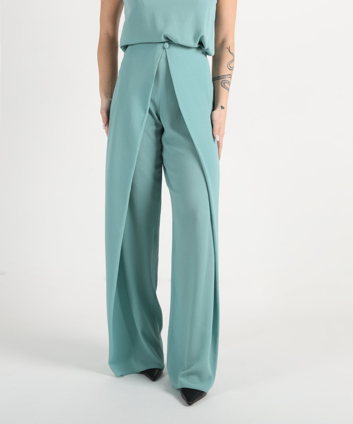 EMPORIO ARMANI giacca+top+pantalone