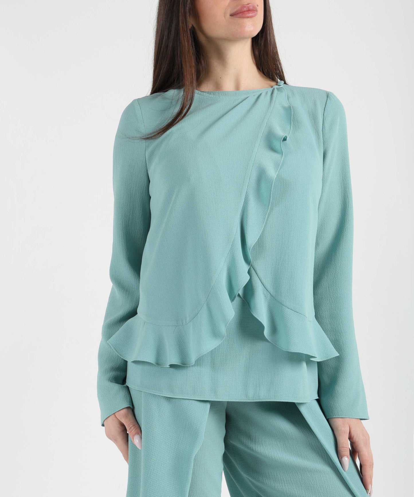 EMPORIO ARMANI giacca+top+pantalone