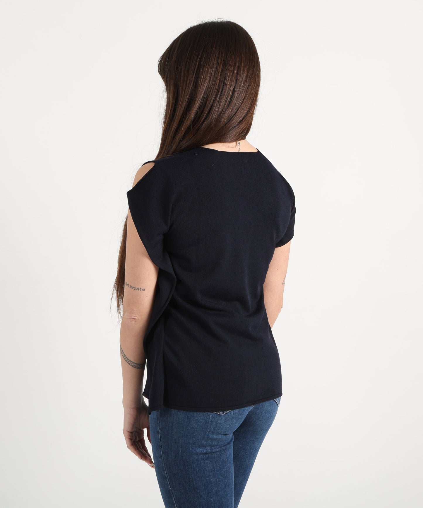 LIVIANA CONTI Maglia geometrica