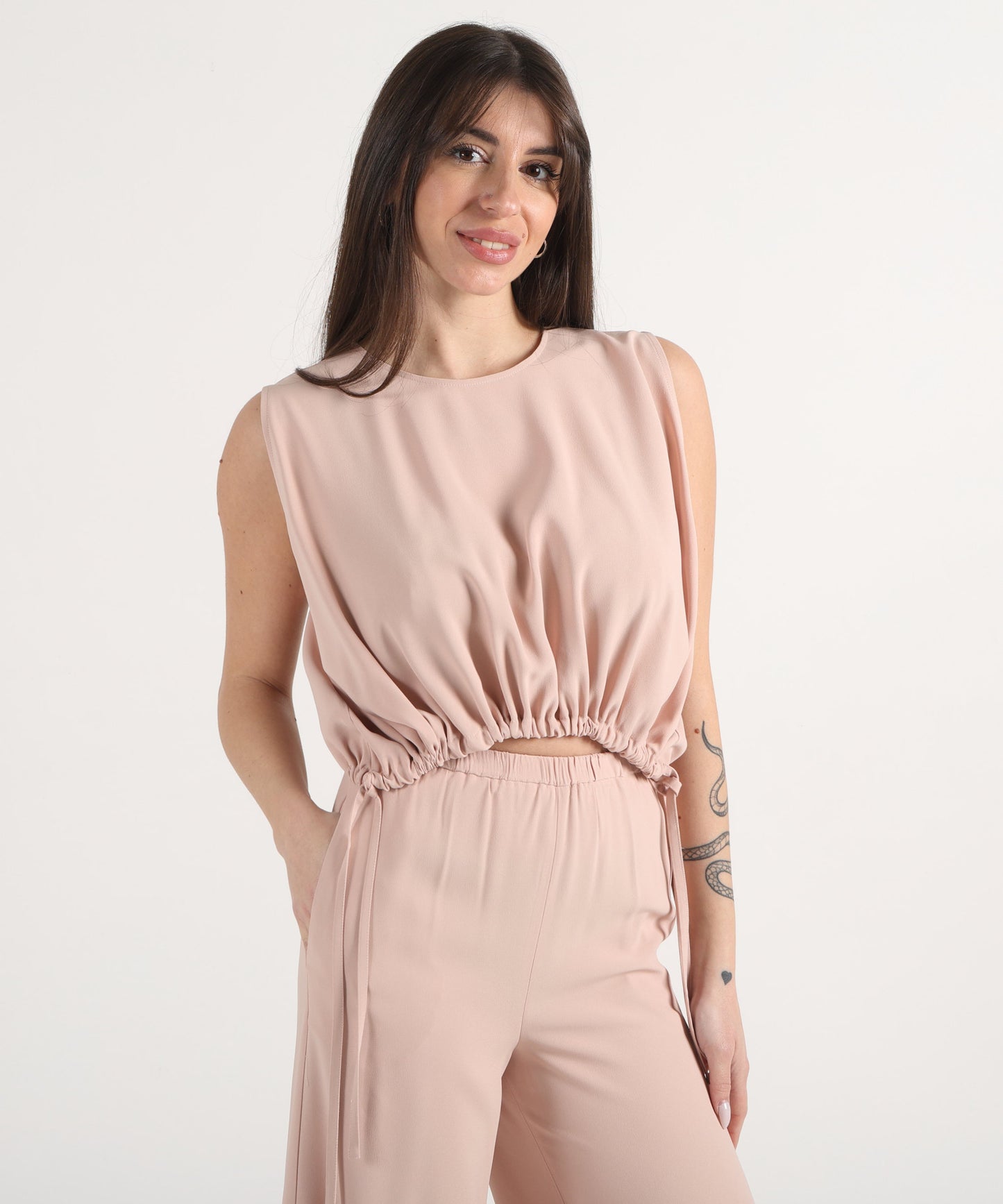 LIVIANA CONTI Top con arriccio