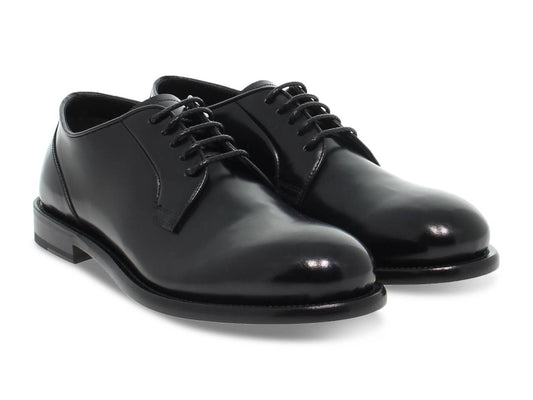 FABI FABI 1965 UOMO STRINGATE IN PELLE NERO