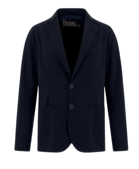 HERNO BLAZER IN SCUBA LEGGERO NON LAVATO