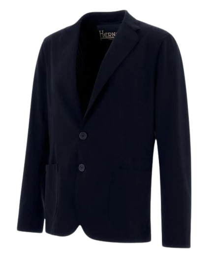 HERNO BLAZER IN SCUBA LEGGERO NON LAVATO