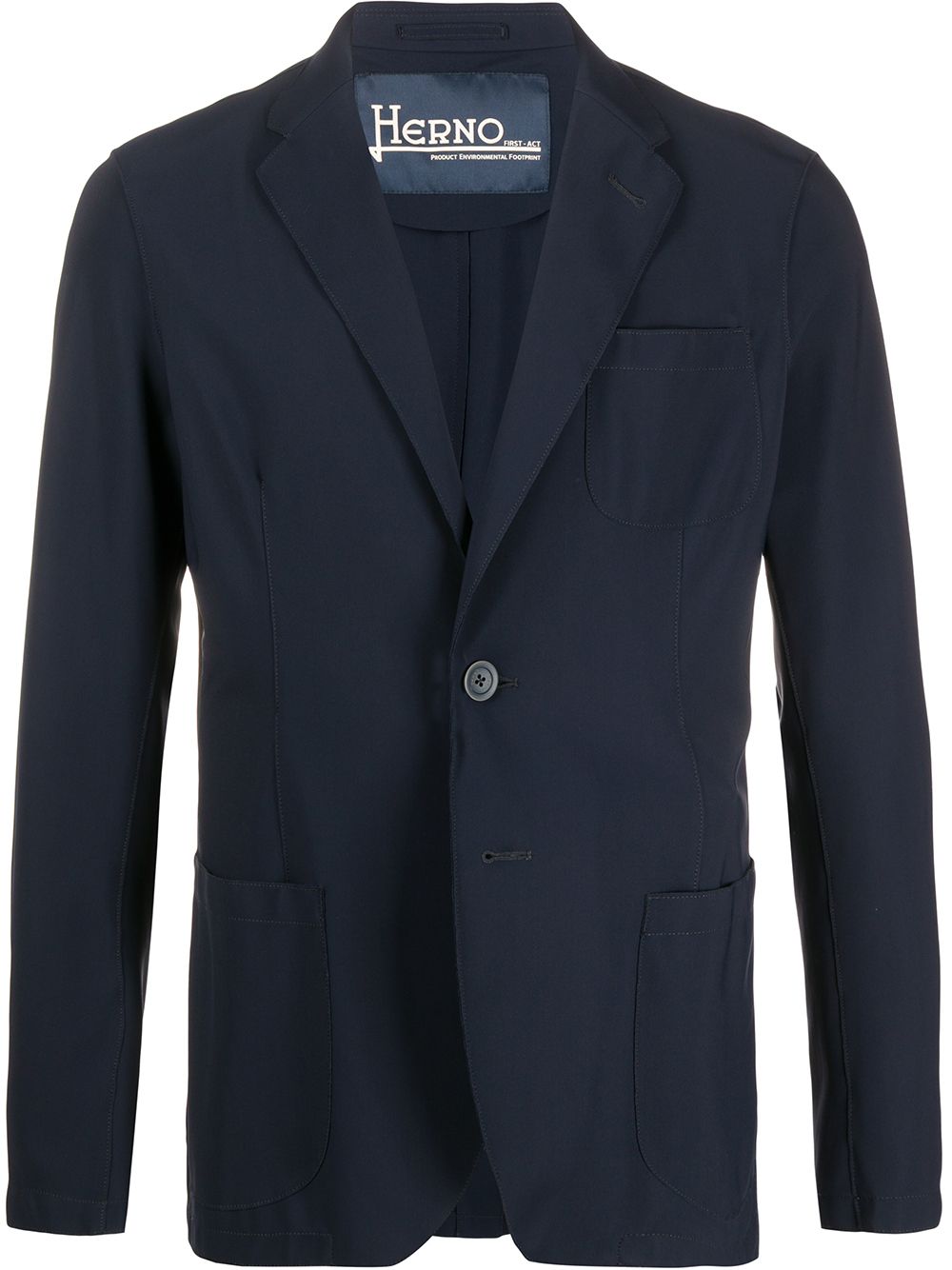 HERNO Blazer monopetto