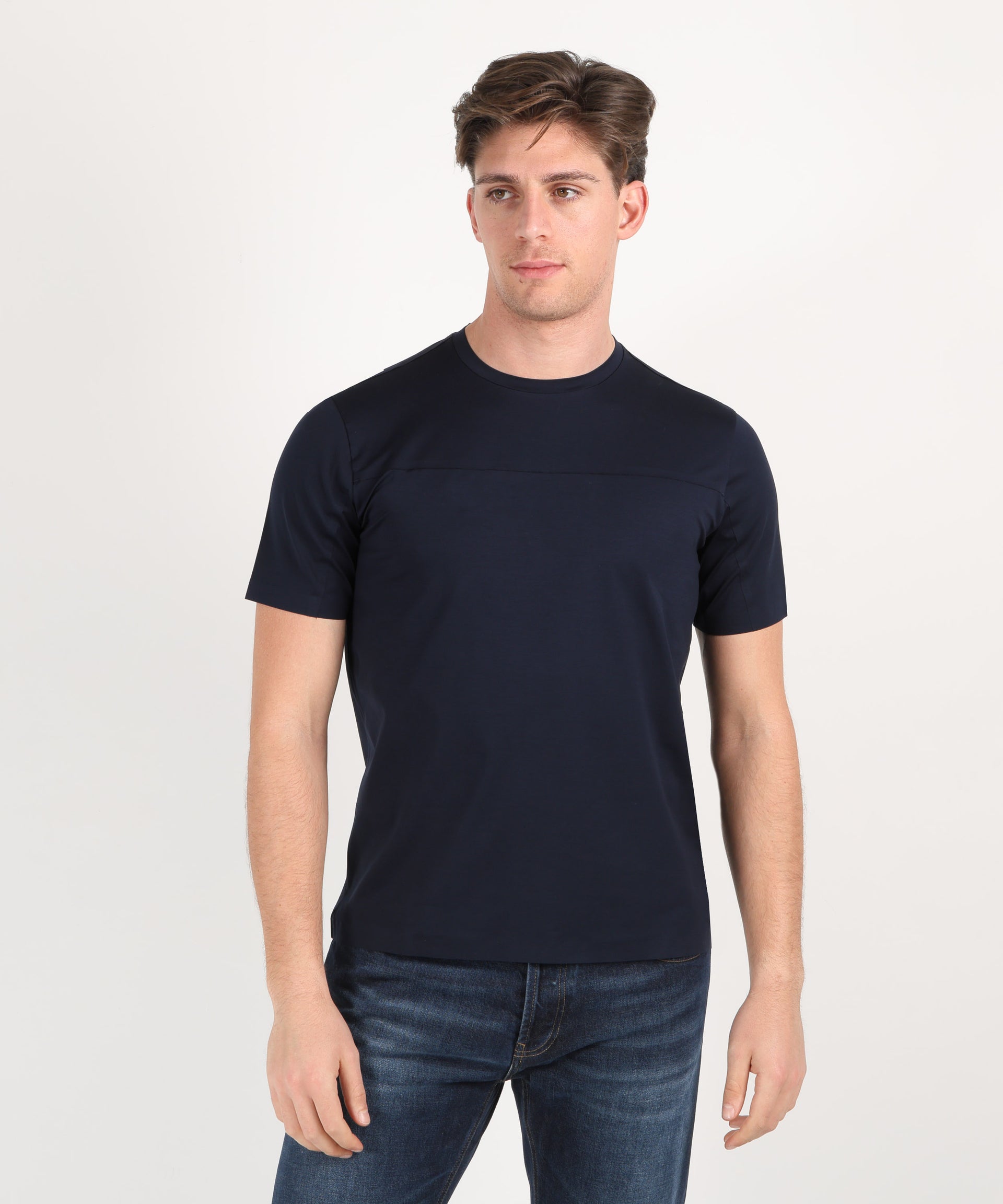 HERNO T-shirt cotone elasticizzato