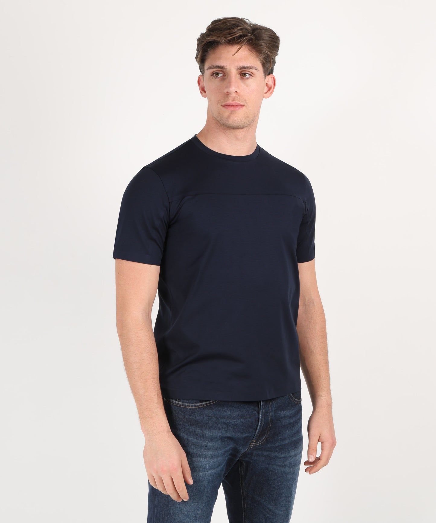 HERNO T-shirt cotone elasticizzato