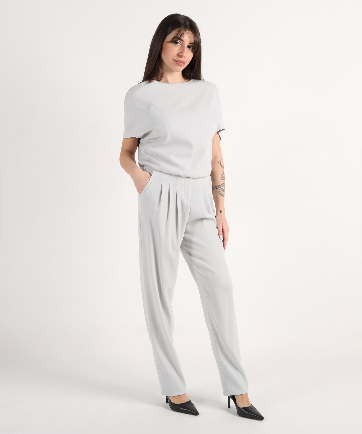 MEIMEI Pantalone con pinces