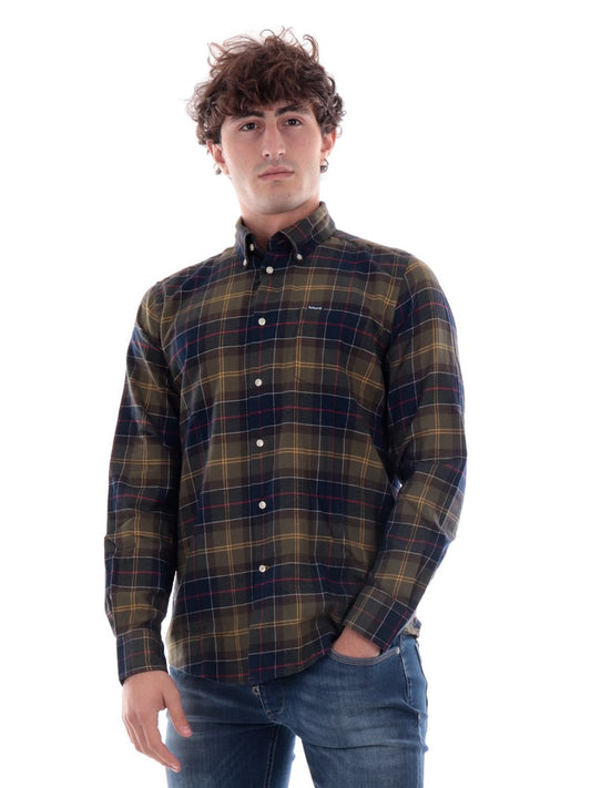 BARBOUR Camicia con stampa quadri