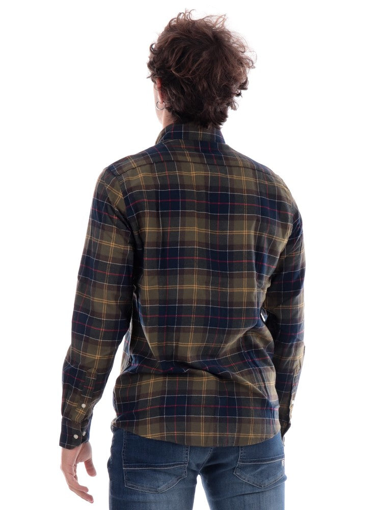 BARBOUR Camicia con stampa quadri