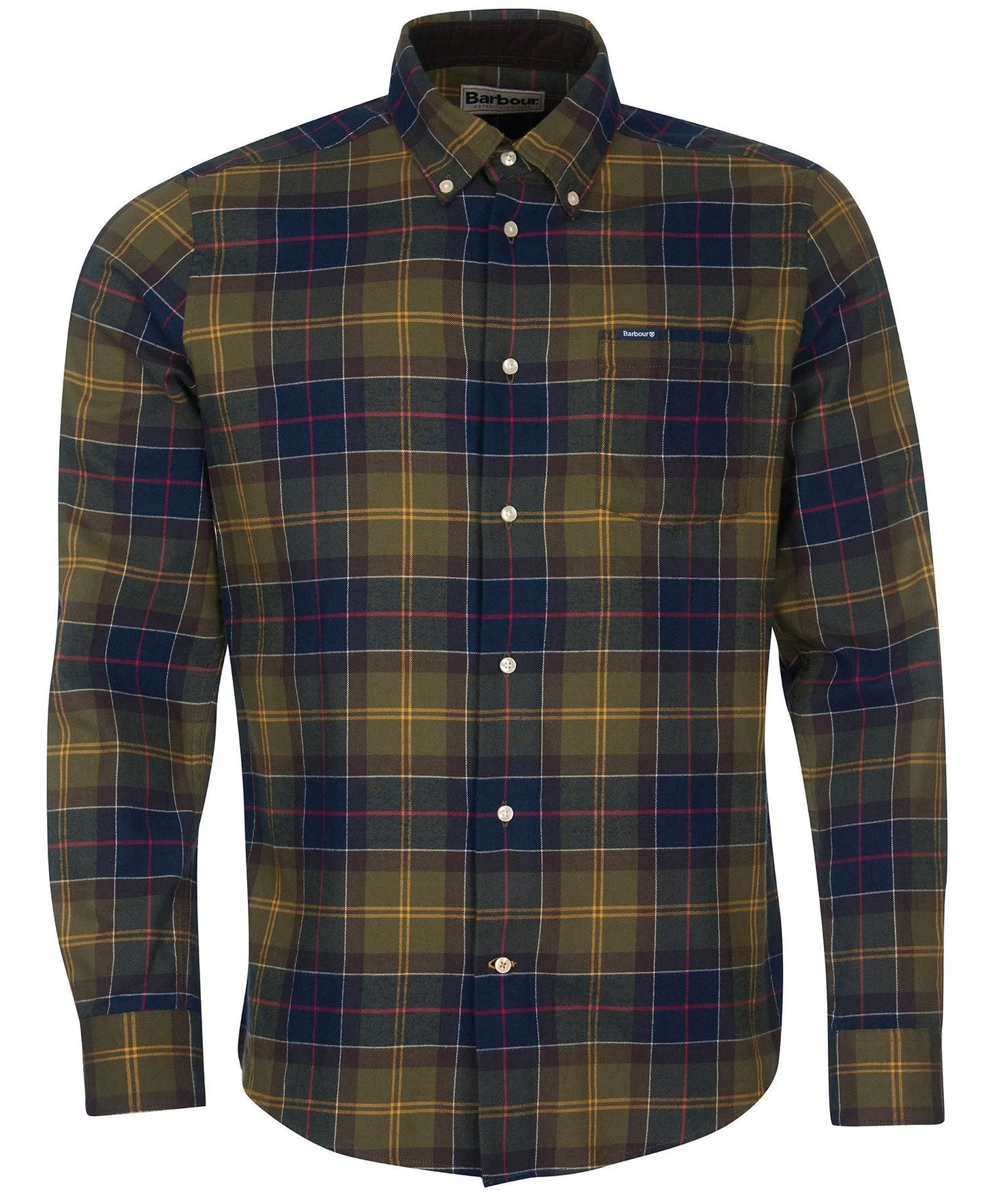 BARBOUR Camicia con stampa quadri