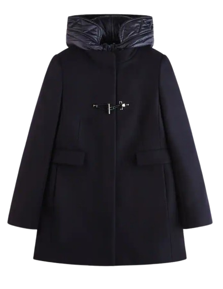FAY toggle coat db front nylon