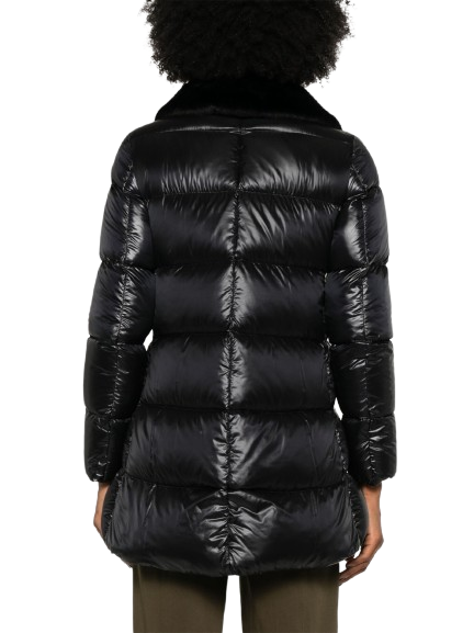 HERNO piumino shape nylon ultralight e fauz