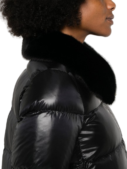 HERNO piumino shape nylon ultralight e fauz