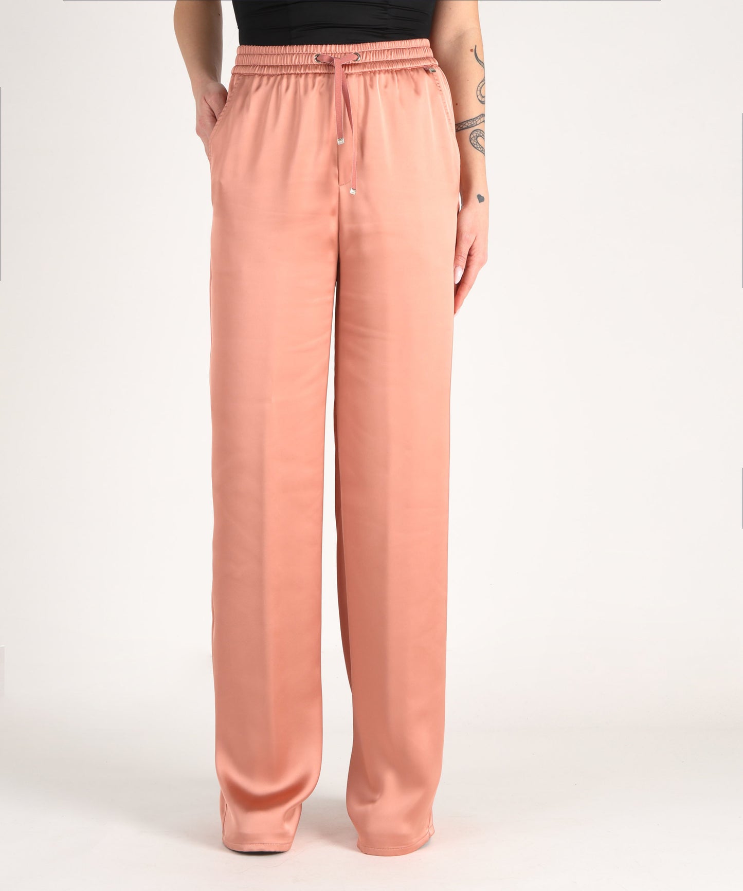 HERNO Pantaloni in Raso Casual