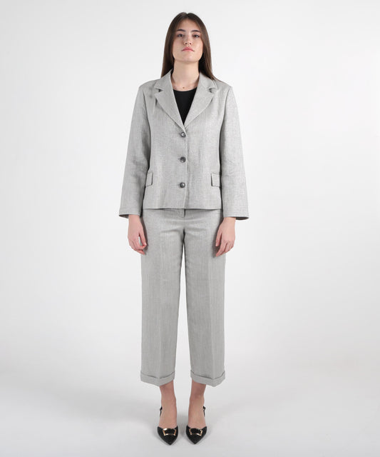 SEVENTY Pantalone in lurex