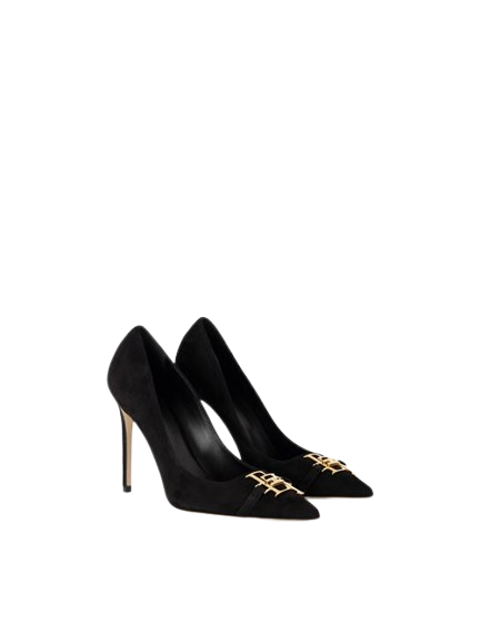 ELISABETTA FRANCHI Décolleté ELISABETTA FRANCHI in camoscio su tacco a stiletto.