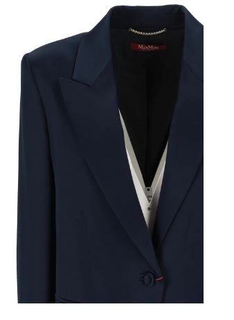 MAX MARA Blazer rifinito a puntino