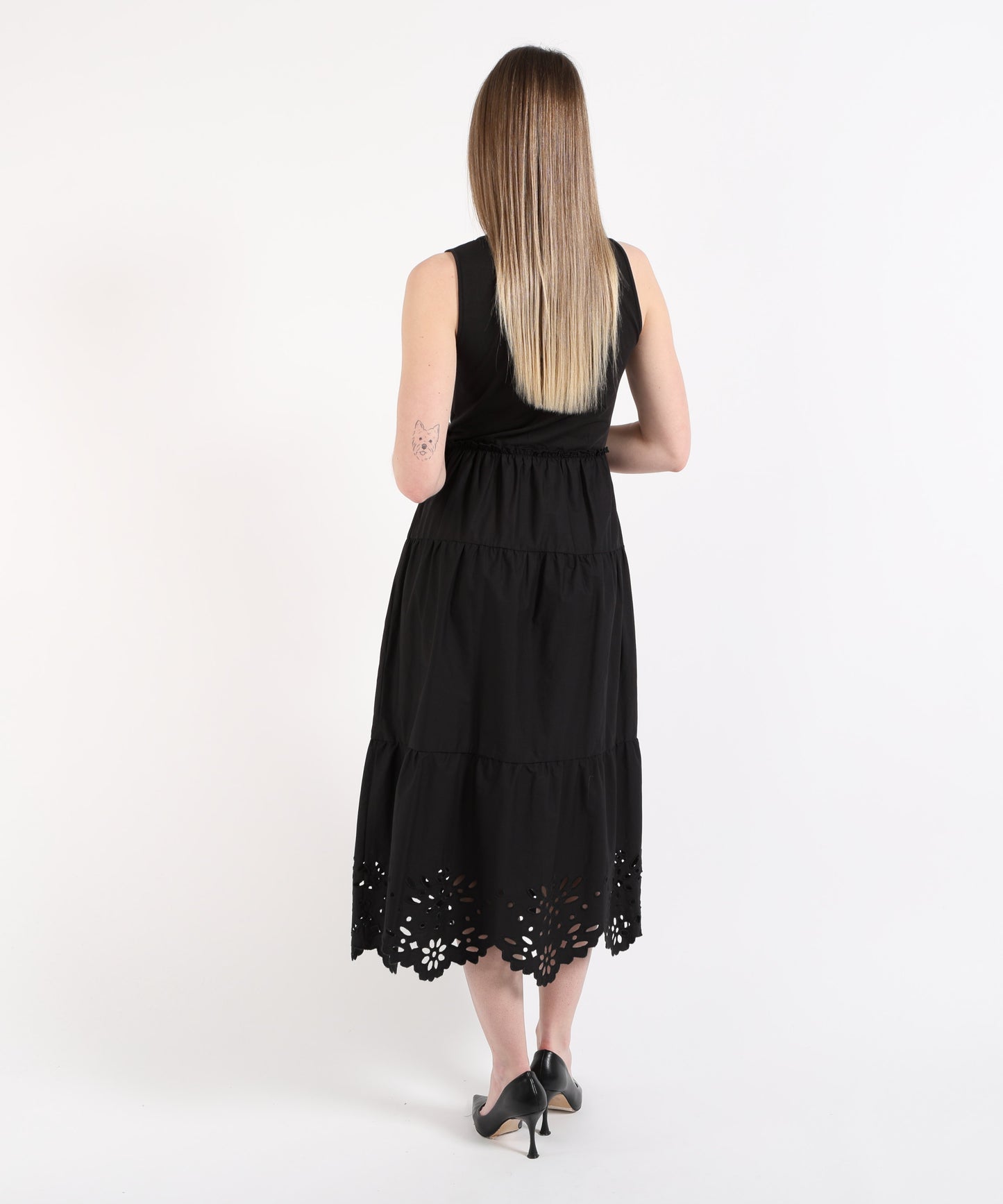 LIUJO WHITE abito midi