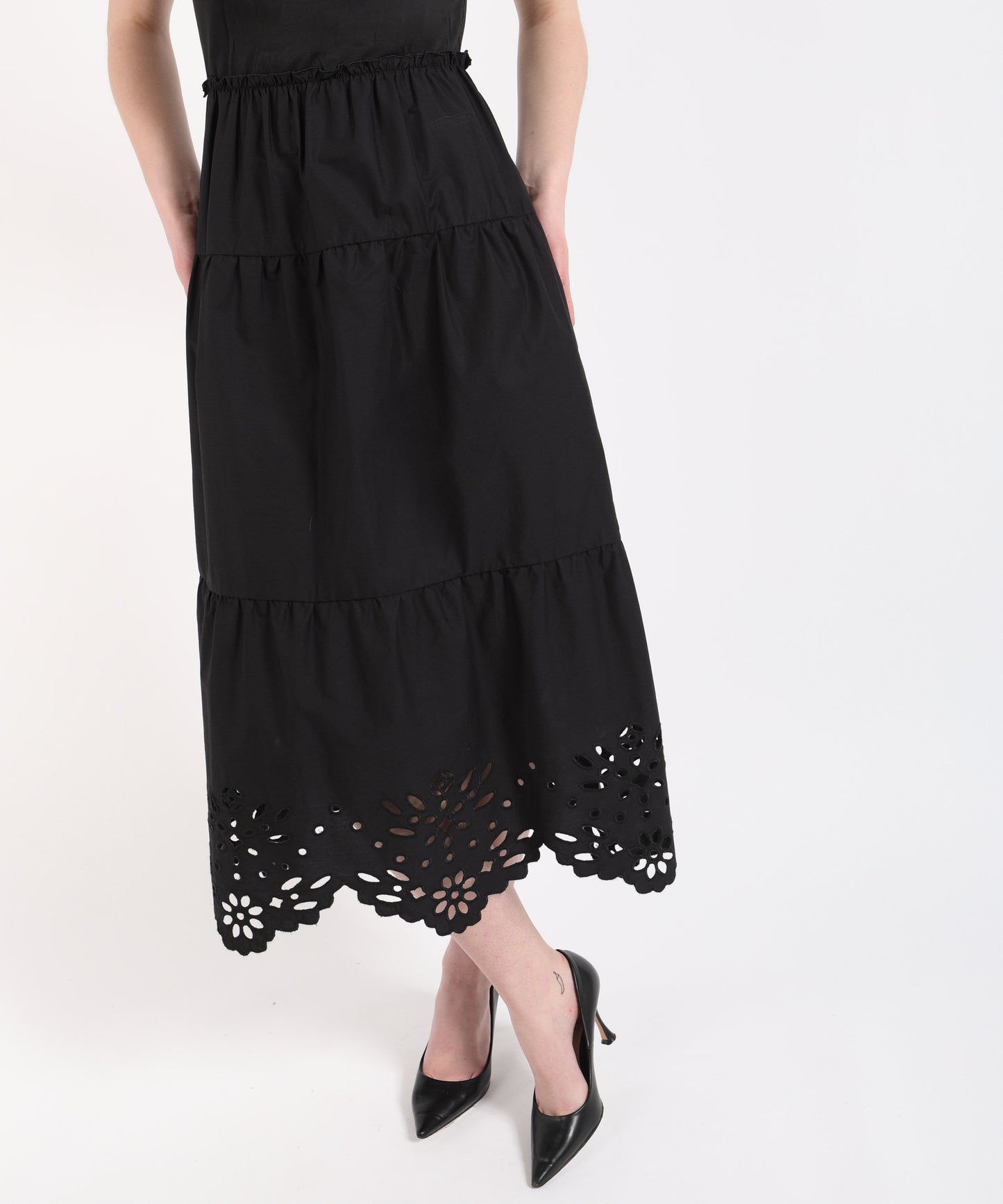LIUJO WHITE abito midi