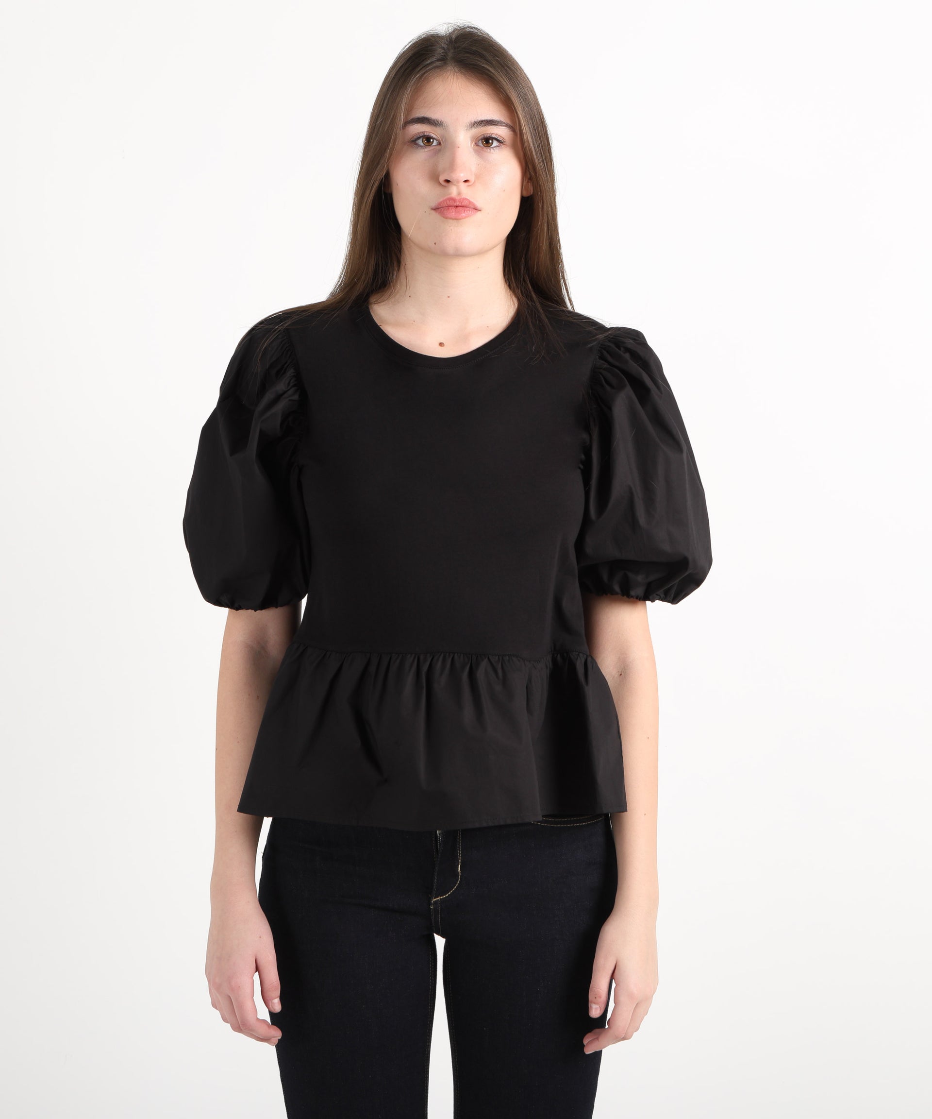 LIUJO WHITE Blusa in jersey