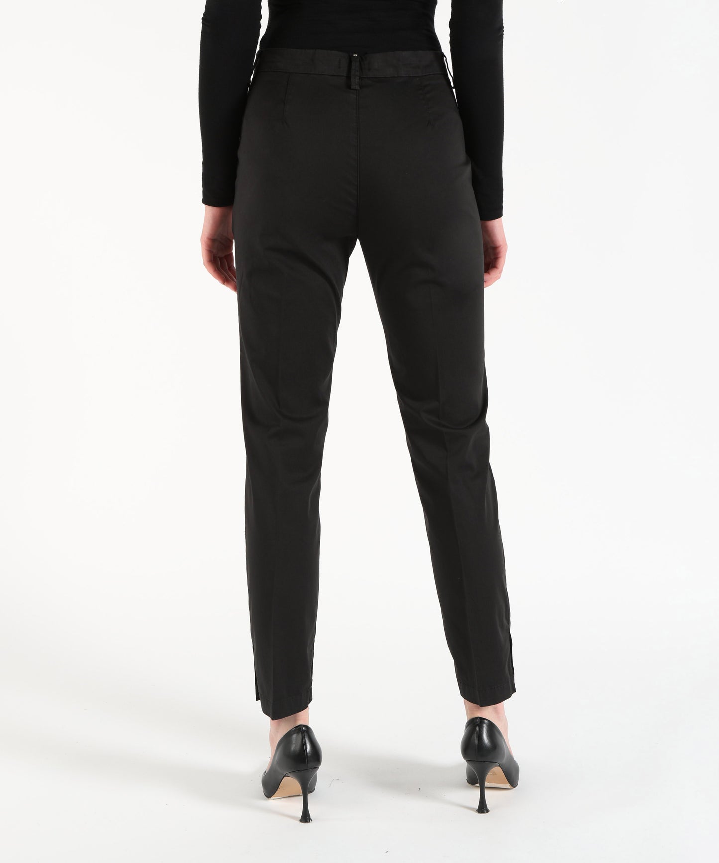 LIUJO WHITE Pantalone sigaretta