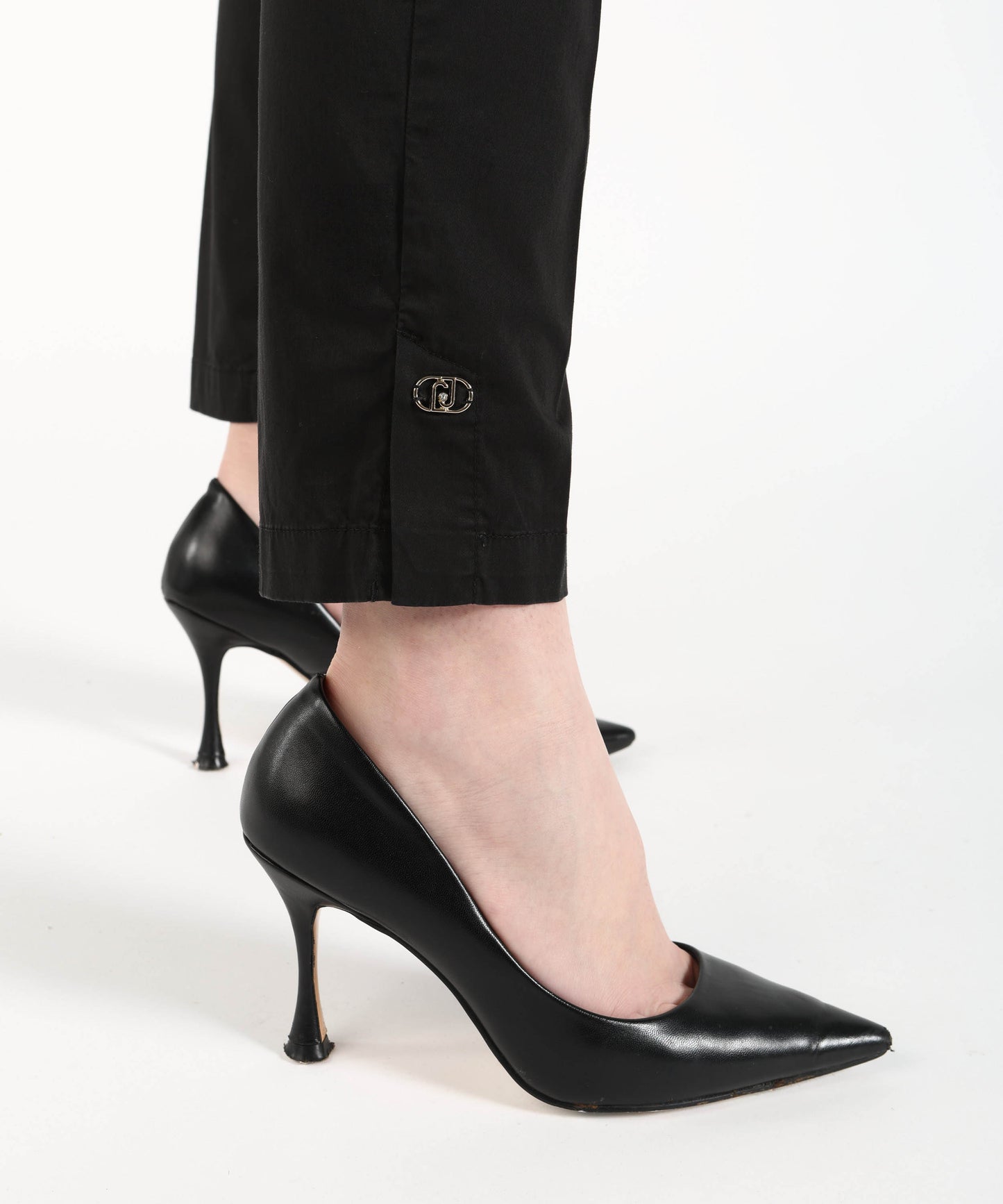 LIUJO WHITE Pantalone sigaretta
