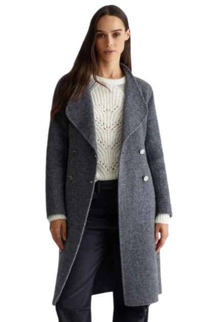 LIUJO Cappotto in panno di misto lana