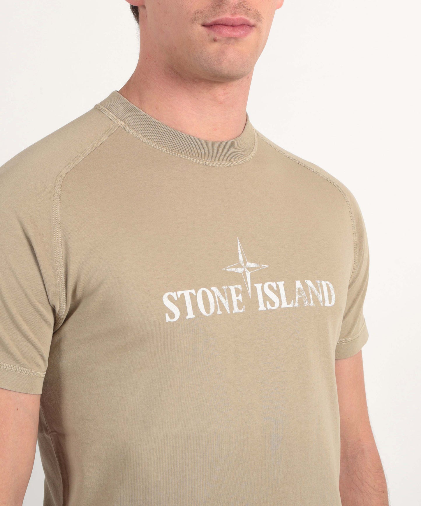 T-shirt slim fit con stampa 'Institutional Two'