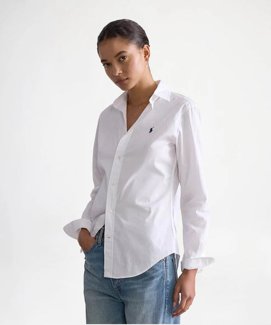 POLO RALPH LAUREN camicia in cotone stretch
