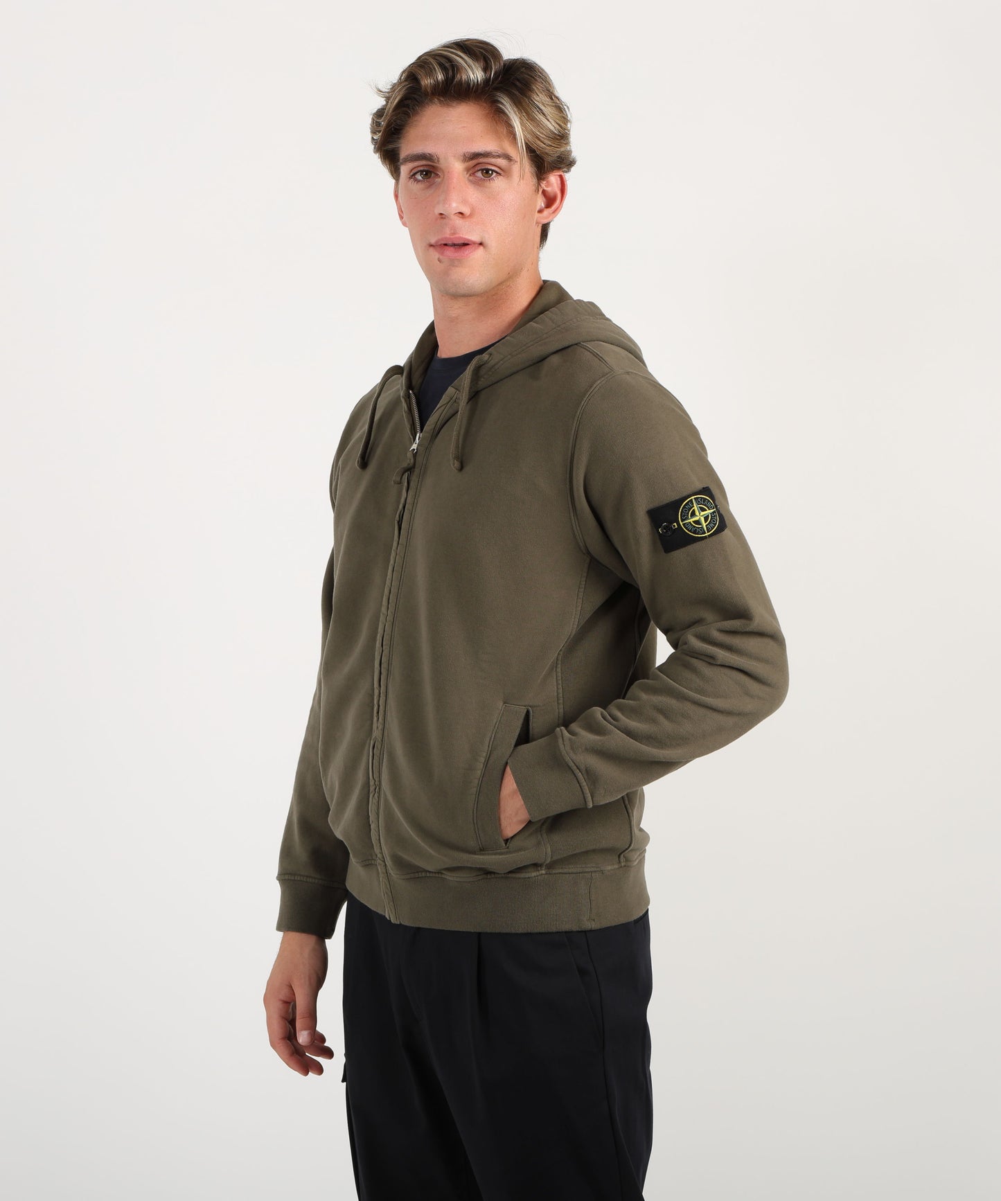 STONE ISLAND Felpa in cotone