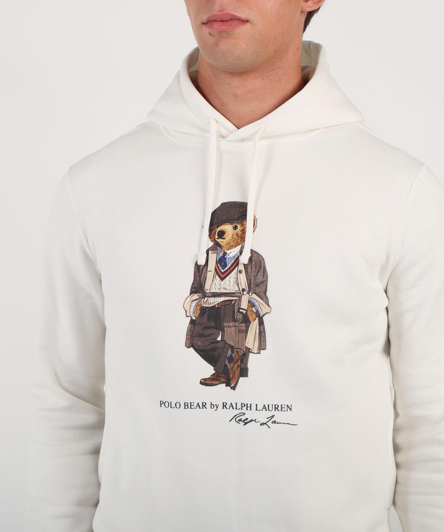 POLO RALPH LAUREN Felpa con cappuccio e stampa orso