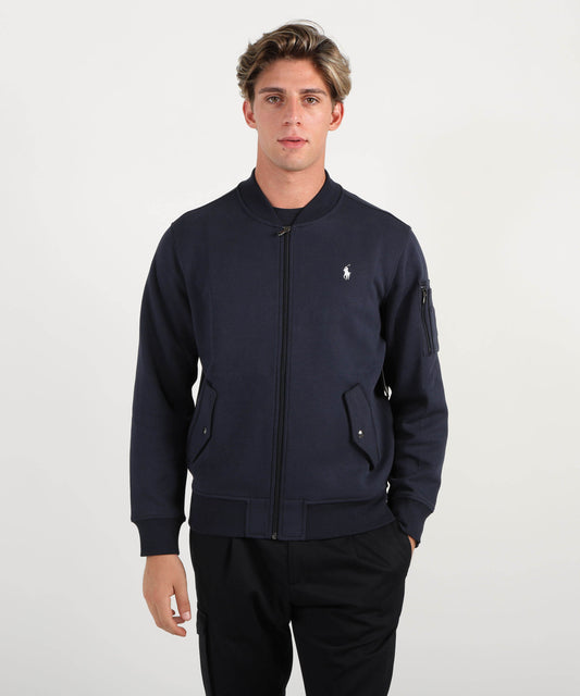 POLO RALPH LAUREN Bomber in doppia maglia