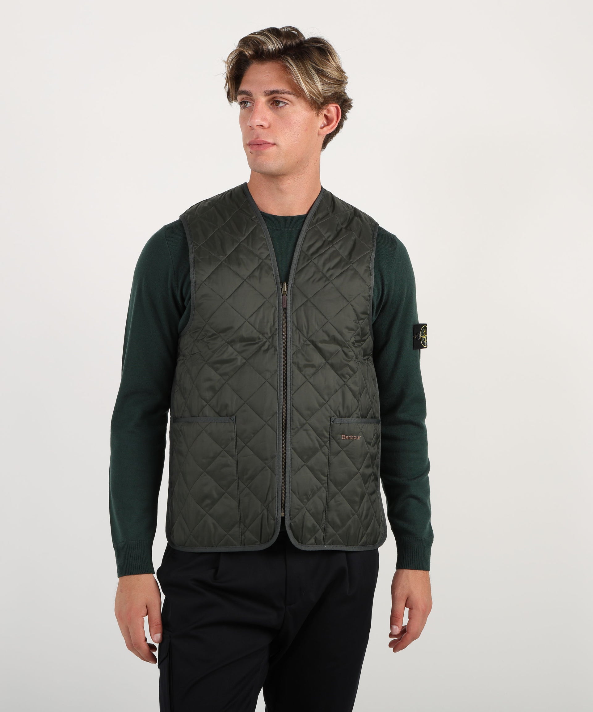 BARBOUR Gilet Con Zip