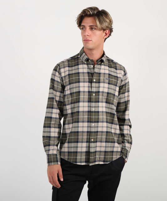 BARBOUR Camicia con stampa quadri