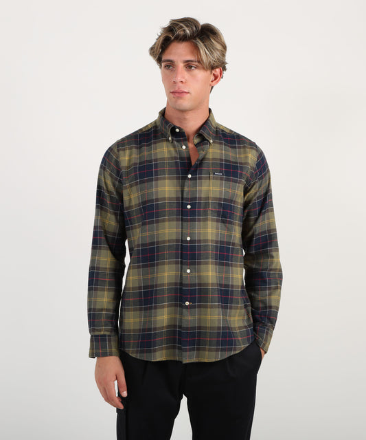 BARBOUR Camicia con stampa quadri