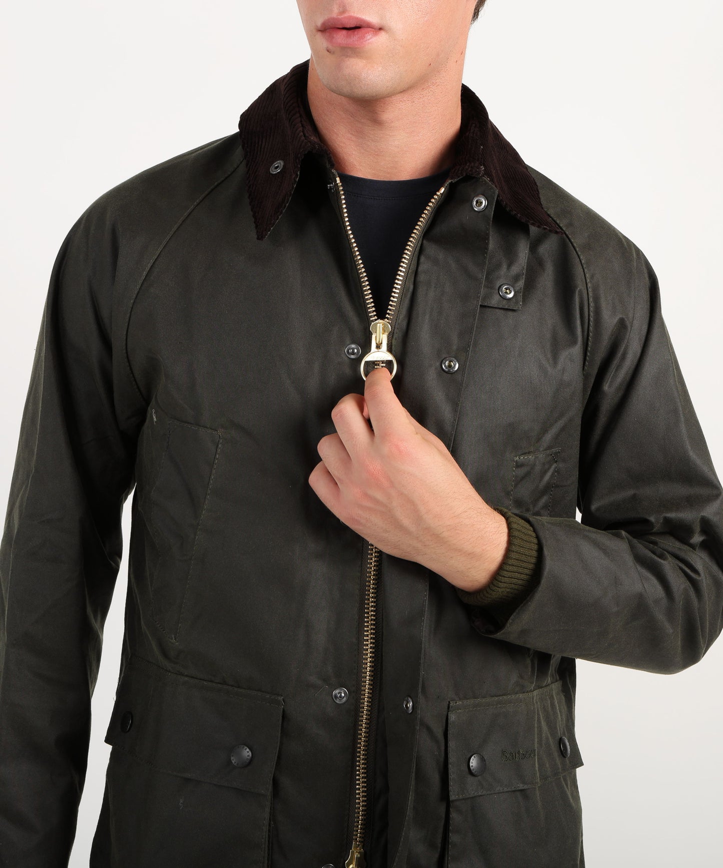 BARBOUR giacca bedale wax