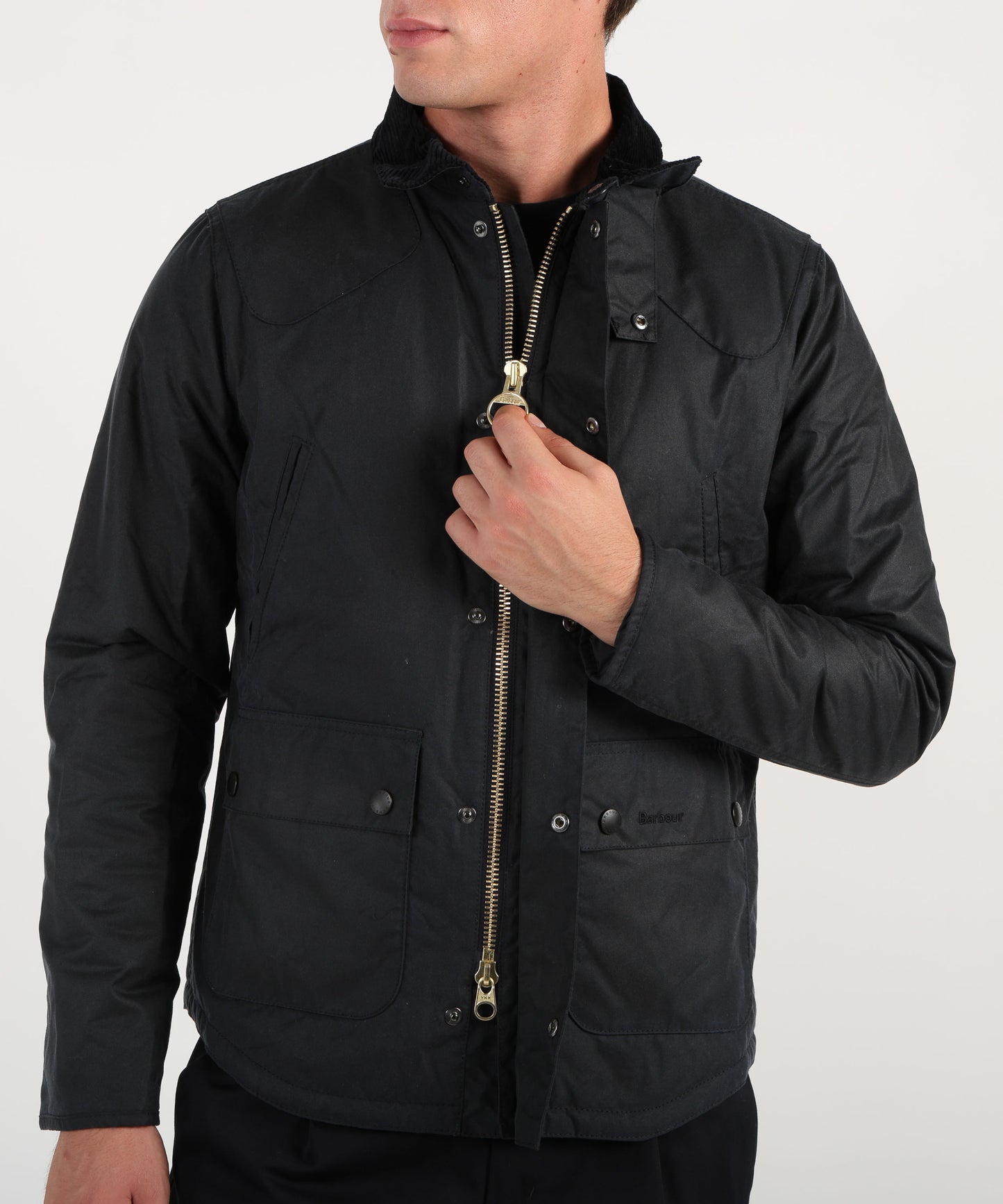 BARBOUR reelin wax jacket