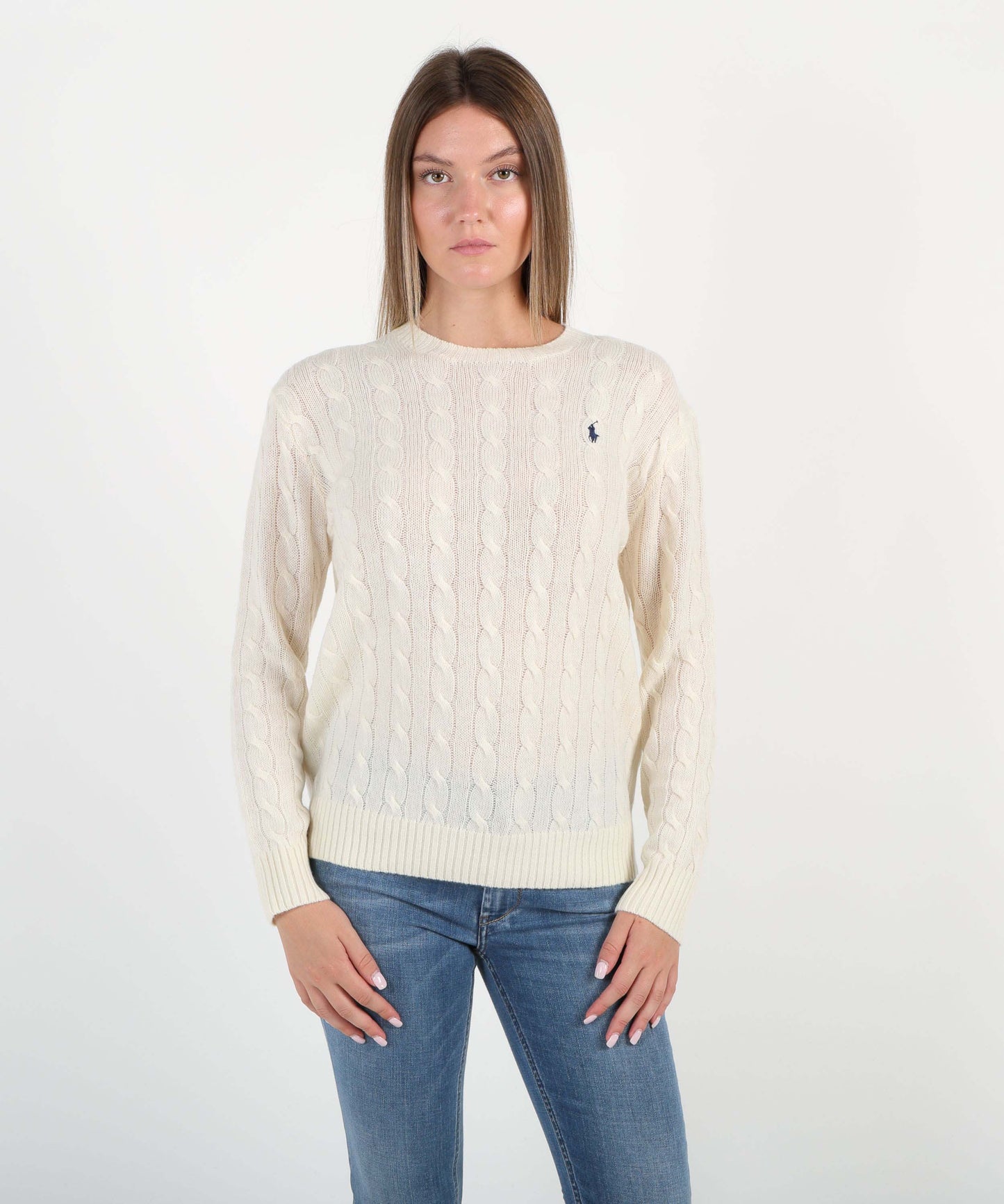 POLO RALPH LAUREN Pullover a treccia