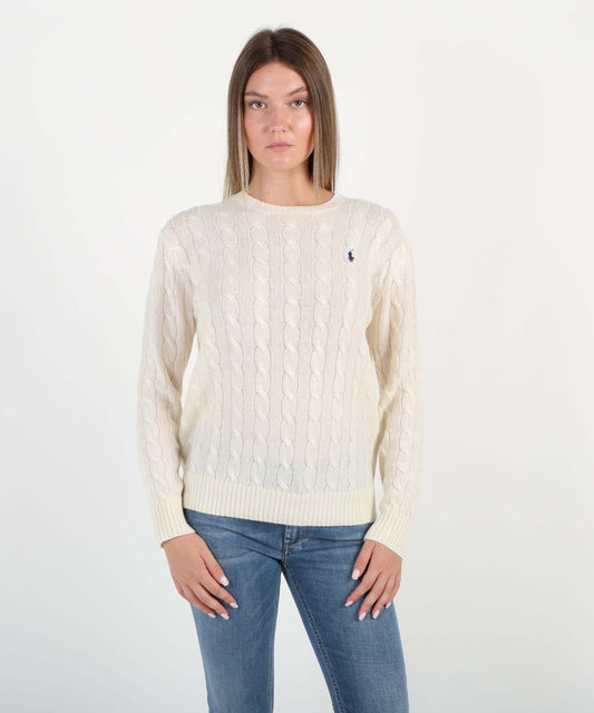 POLO RALPH LAUREN Pullover a treccia
