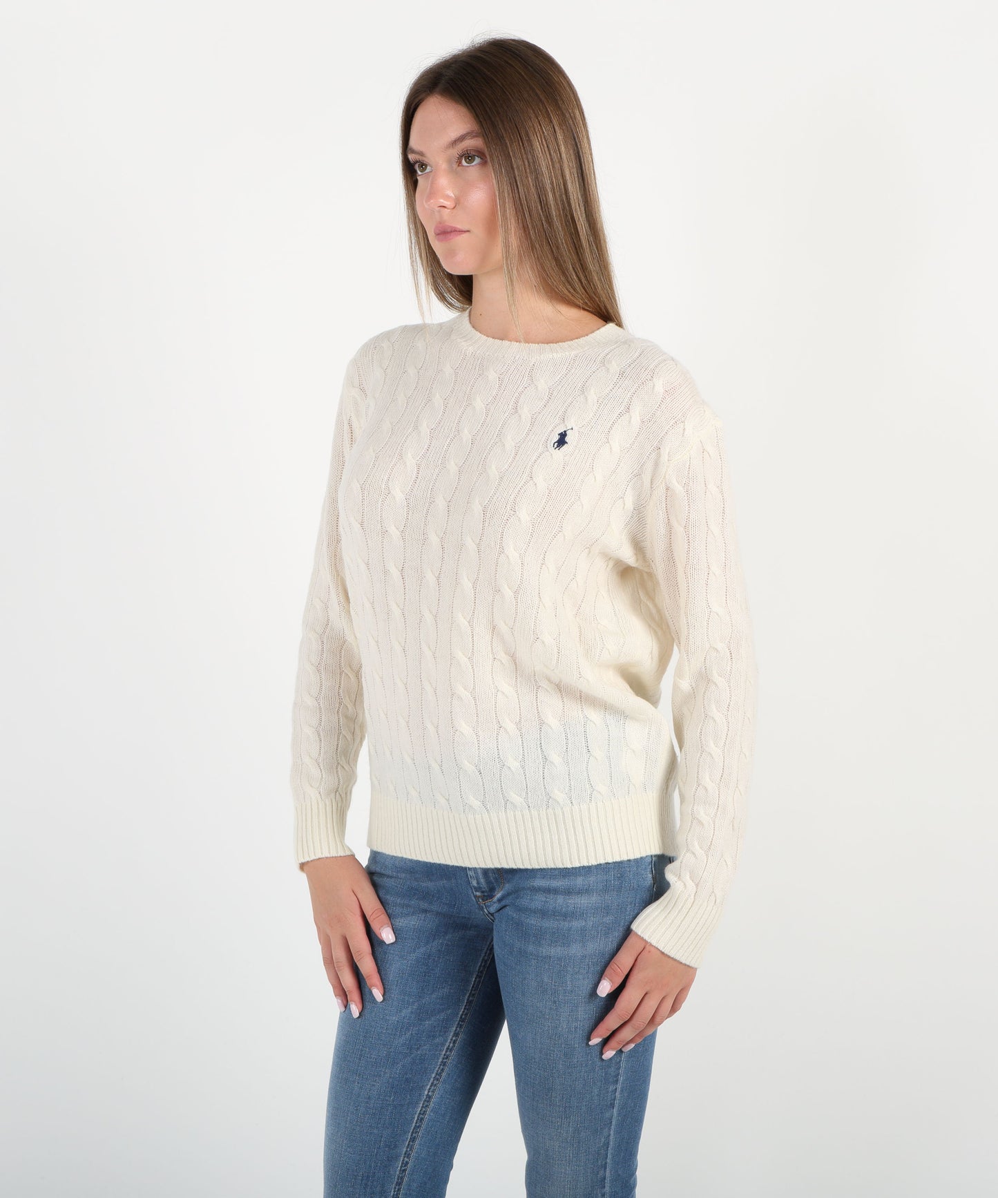 POLO RALPH LAUREN Pullover a treccia