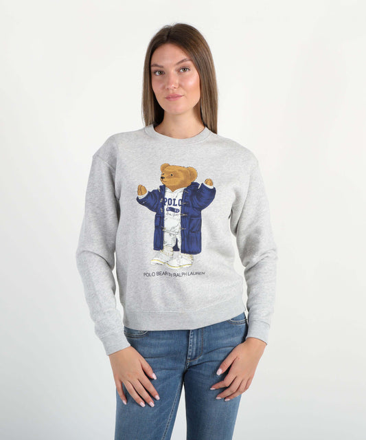POLO RALPH LAUREN Felpa girocollo stampa orso