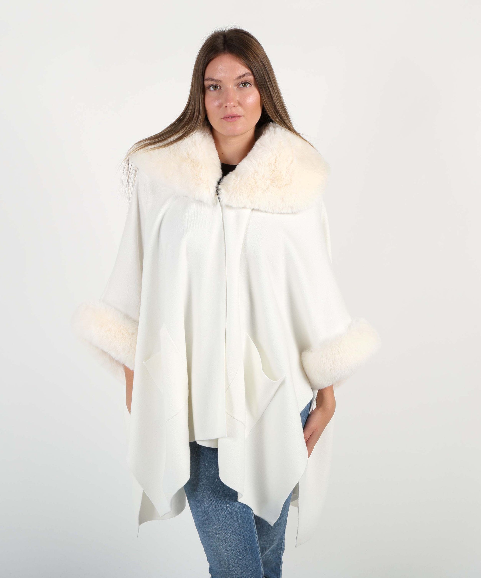RIBKOFF Soprabito con pelliccia