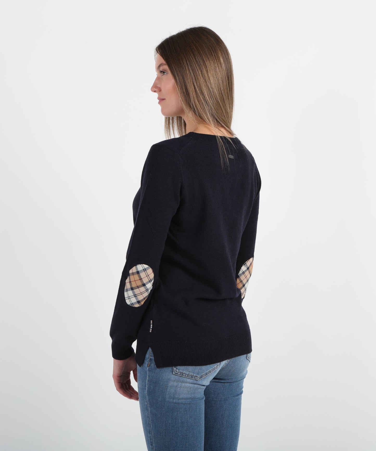 BARBOUR Maglia con toppe