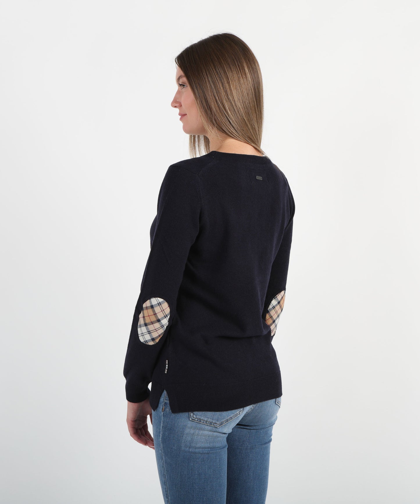 BARBOUR Maglia con toppe